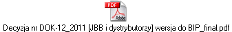 Decyzja nr DOK-12_2011 [JBB i dystrybutorzy] wersja do BIP_final.pdf