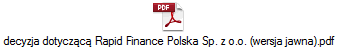 decyzja dotyczącą Rapid Finance Polska Sp. z o.o. (wersja jawna).pdf