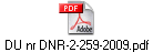 DU nr DNR-2-259-2009.pdf