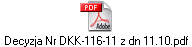 Decyzja Nr DKK-116-11 z dn 11.10.pdf