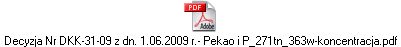 Decyzja Nr DKK-31-09 z dn. 1.06.2009 r.- Pekao i P_271tn_363w-koncentracja.pdf